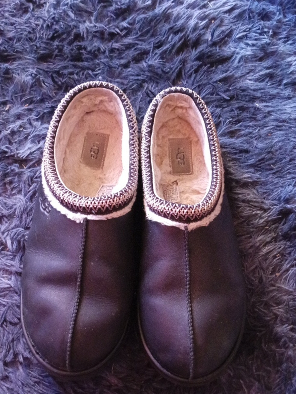 Ugg Tasman Leather Clog/Slippers